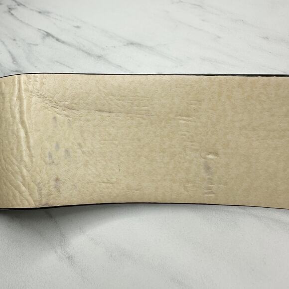 Chinese Laundry Brown Leather Wide Belt Large (L) Textured Boho ✨ - Picture 12 of 14